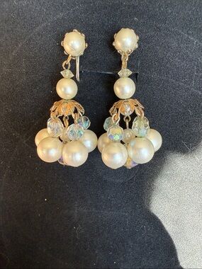 Mid Century Chandelier Earrings